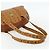 Borsa Tote Vicetos Logogram MCM in pelle PVC marrone e oro Auth 177569 D'oro - vista 7