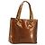 LOUIS VUITTON Borsa a Mano Houston Monogram Vernis Bronzo M91122 LV Auth bs34850