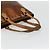 LOUIS VUITTON Borsa a Mano Houston Monogram Vernis Bronzo M91122 LV Auth bs34850 - vista 7