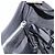 FENDI Schultertasche Nylon Schwarz Silber Authentisch 177685 - Ansicht 20