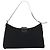 FENDI Schultertasche Nylon Schwarz Silber Authentisch 177685 - Ansicht 3