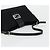 FENDI Schultertasche Nylon Schwarz Silber Authentisch 177685 - Ansicht 7