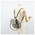 Chloé Mochila Chloe Fay de cuero de ante 2 en 1 dorado verde claro Auth 177032 - vista 26