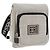 Borsa a vita CHANEL Sports Line in cotone grigio argento CC Auth BA12396A Marrone