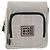 Borsa a vita CHANEL Sports Line in cotone grigio argento CC Auth BA12396A Marrone - vista 2
