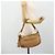 PRADA Borsa a Spalla con Catena Pelle Beige Oro Auth 178257 D'oro - vista 25
