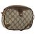 Borsa Sherry Line GG Supreme Web di GUCCI in PVC beige e oro 89 02 066 Auth 177279 D'oro