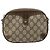 Borsa Sherry Line GG Supreme Web di GUCCI in PVC beige e oro 89 02 066 Auth 177279 D'oro - vista 2