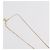 Collana Christian Dior metallo 3 pezzi tono oro Auth 176122 - vista 13