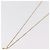 Collana Christian Dior metallo 3 pezzi tono oro Auth 176122 - vista 8