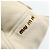 Miu Miu Handtasche Leder 2 in 1 Elfenbein Gold Auth 175857 Golden Roh - Ansicht 16