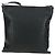 Borsa a Spalla in Pelle Nera Intrecciato Bottega Veneta Argento Auth am11497SAV Nero - vista 2