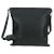 Borsa a Spalla in Pelle Nera Intrecciato Bottega Veneta Argento Auth am11497SAV Nero - vista 3