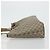 Borsa tote Gucci GG Supreme Web Sherry Line in PVC beige e oro 211134 Auth BA12361 D'oro - vista 5