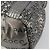 CHANEL Borsa Tote Illimitata Nylon Argento CC Auth bs34865 - vista 10