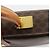 Céline Borsa a mano in tela Macadam CELINE in pelle PVC marrone oro Auth 177206A D'oro - vista 14