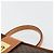 Céline Borsa a mano in tela Macadam CELINE in pelle PVC marrone oro Auth 177206A D'oro - vista 8