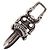 Pendente Charm Daga Chrome Hearts Top Ag925 Argento Auth 178999M