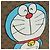 Gucci Zaino Doraemon Micro GG Supreme in PVC beige e oro 647816 Auth BA12426M D'oro - vista 17