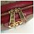 Gucci Zaino Doraemon Micro GG Supreme in PVC beige e oro 647816 Auth BA12426M D'oro - vista 20