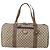 Padlock Gucci Borsa Boston GG Supreme in PVC Beige Oro Auth 175348 D'oro - vista 2