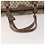 Padlock Gucci Borsa Boston GG Supreme in PVC Beige Oro Auth 175348 D'oro - vista 7