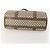 Padlock Gucci Borsa Boston GG Supreme in PVC Beige Oro Auth 175348 D'oro - vista 9
