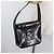 Borsa a spalla GUCCI Soho in pelle verniciata nera argento 000 0506 Auth 178524 - vista 21