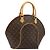 LOUIS VUITTON Bolso de Mano Monogram Ellipse MM M51126 LV Auth 177696A Monograma