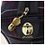 Borsa Boston in tela Nova Check Burberrys blu navy e oro Auth 153792 D'oro - vista 14