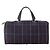 Borsa Boston in tela Nova Check Burberrys blu navy e oro Auth 153792 D'oro - vista 2