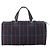 Borsa Boston in tela Nova Check Burberrys blu navy e oro Auth 153792 D'oro - vista 3