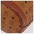 Borsa a corda Vicetos Logogram MCM in pelle PVC marrone e oro Auth BA12441A D'oro - vista 11