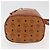 Borsa a corda Vicetos Logogram MCM in pelle PVC marrone e oro Auth BA12441A D'oro - vista 9