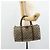 Borsa Boston in PVC beige e rosso della linea Sherry GG Supreme di GUCCI 40 02 007 Auth 178058 - vista 22