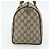 Borsa Boston in PVC beige e rosso della linea Sherry GG Supreme di GUCCI 40 02 007 Auth 178058 - vista 5