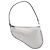 Christian Dior Trotter Canvas Saddle Accessory Pouch PVC Silver Auth ep13915A Silvery - view 3