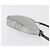 Christian Dior Trotter Canvas Saddle Accessory Pouch PVC Silver Auth ep13915A Silvery - view 4
