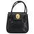 Borsa a mano Christian Dior in pelle nera e oro Auth 177713 Nero D'oro - vista 2