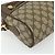 Borsa a Spalla GUCCI GG Supreme Web Sherry Line PVC Beige Oro Auth 177704 D'oro - vista 11