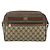 Borsa a Spalla GUCCI GG Supreme Web Sherry Line PVC Beige Oro Auth 177704 D'oro - vista 2