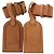Louis Vuitton Etichetta nome in pelle Powanie 10 set Beige LV Auth 167216 - vista 2