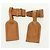 Louis Vuitton Etichetta nome in pelle Powanie 10 set Beige LV Auth 167216 - vista 6