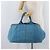 PRADA Canapa MM Borsa a mano in tela azzurro chiaro oro Auth 178585 D'oro Blu chiaro - vista 24