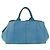 PRADA Canapa MM Borsa a mano in tela azzurro chiaro oro Auth 178585 D'oro Blu chiaro - vista 3
