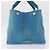 PRADA Canapa MM Borsa a mano in tela azzurro chiaro oro Auth 178585 D'oro Blu chiaro - vista 5