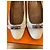 Bailarinas Hermès cuero charol blanco - vista 8
