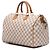 Louis Vuitton Damier Azur Speedy 35 Bianco - vista 2