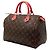 Louis Vuitton Monogram Cabas Speedy 30 Marrone - vista 2