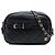Chanel Pequena Bolsa de Câmera em Couro de Cordeiro Matelassé com Fivela Preto